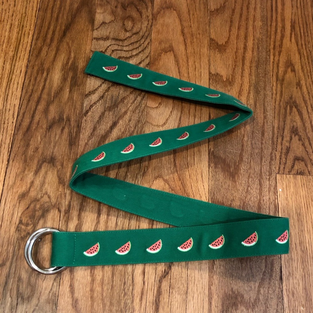 J. CREW Watermelon Belt